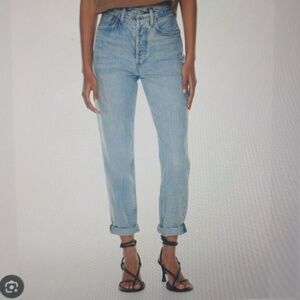 DENIM FORUM The Boyfriend High Rise Loose Jeans